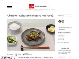 Sites similar to idee-cuisine.com