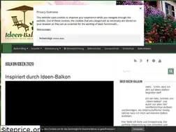 Sites similar to ideen-balkon.de