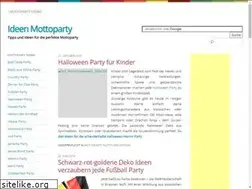 Sites similar to ideen-mottoparty.de