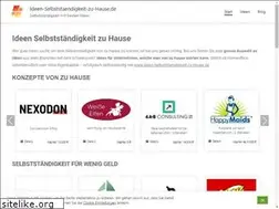 Sites similar to ideen-selbststaendigkeit-zu-hause.de