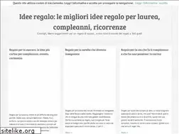 Sites similar to ideeregalodilaurea.it