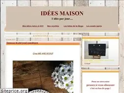 Sites similar to idees-maison.over-blog.com