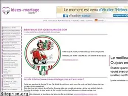 Sites similar to idees-mariage.com