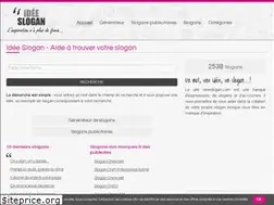 Sites similar to ideeslogan.com