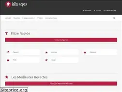 Sites similar to ideesrepas.com