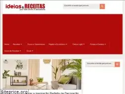 Sites similar to ideiasereceitas.com