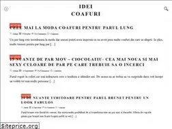 Sites similar to ideicoafuri.ro