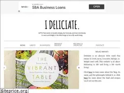 Sites similar to ideliciate.com