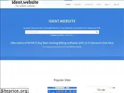 Sites similar to ident.website
