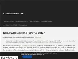 Sites similar to identitaetsdiebstahl.info