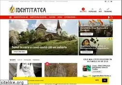 Sites similar to identitatea.ro