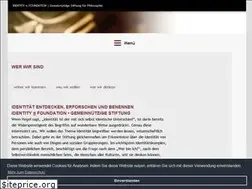 Sites similar to identity-foundation.de