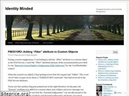Sites similar to identityminded.wordpress.com