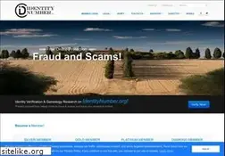 Sites similar to identitynumber.org