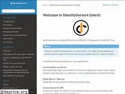 Sites similar to identityserver4.readthedocs.io