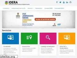 Sites similar to idera.gob.ar