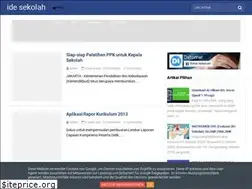 Sites similar to idesekolah.blogspot.com