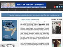 Sites similar to idesirevintageposters.com