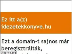 Sites similar to idezetekkonyve.hu