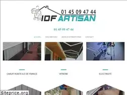 Sites similar to idf-artisan.fr