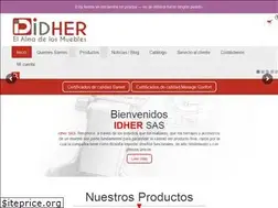 Sites similar to idher.com.co