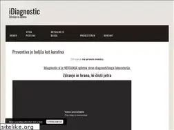 Sites similar to idiagnostic.si