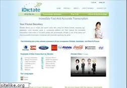 Sites similar to idictate.com