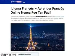 Sites similar to idiomafrances.es
