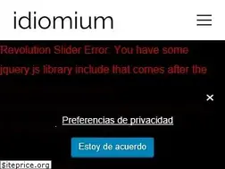 Sites similar to idiomium.es