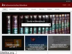 Sites similar to idiotikon.ch