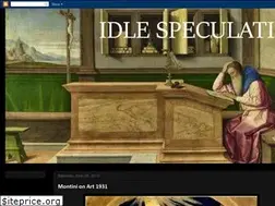Sites similar to idlespeculations-terryprest.blogspot.com