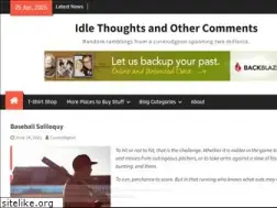 Sites similar to idlethoughtsonline.com