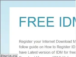 Sites similar to idmforfree.blogspot.co.uk