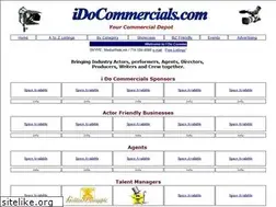 Sites similar to idocommercials.com