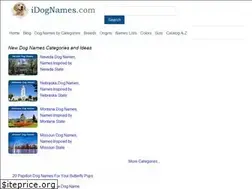 Sites similar to idognames.com