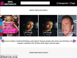 Sites similar to idolbirthdays.com