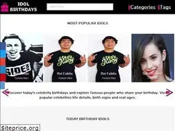 Sites similar to idolbirthdays.net