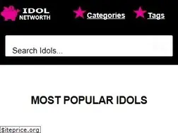 Sites similar to idolnetworth.com