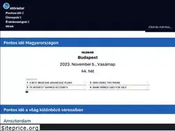Sites similar to idoradar.hu