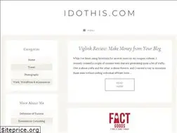 Sites similar to idothis.com