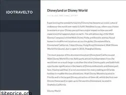 Sites similar to idotravelto.com
