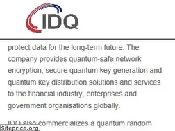 Sites similar to idquantique.com