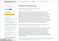 Sites similar to idratherbewriting.com