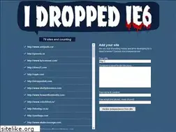 Sites similar to idroppedie6.com