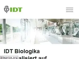 Sites similar to idt-biologika.de