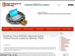 Sites similar to idtheftinfo.org