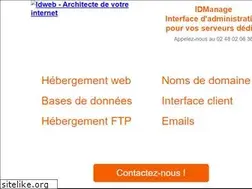 Sites similar to idweb-hebergement.com