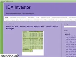 Sites similar to idx-investor.blogspot.com
