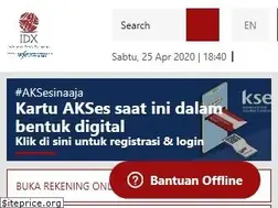 Sites similar to idx.co.id