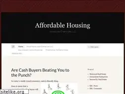 Sites similar to ieaffordablehousing.wordpress.com